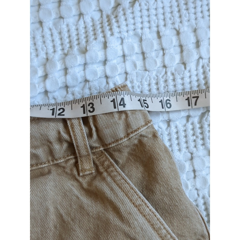 NWOT We The Free Marx Slouchy Cargo Jeans Size 27 Tan 29X28 - Picture 13 of 16